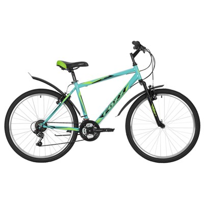 Велосипед 26" Foxx Aztec, 2019, цвет аквамарин, размер 18" - фото 1762048