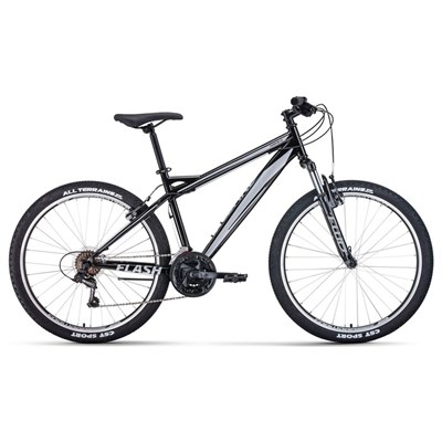 Велосипед 26" Forward Flash 1.0, 2020, цвет чёрный/серый, размер 19" - фото 1762071