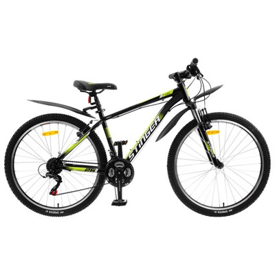 Велосипед 26" Stinger Caiman, 2020, цвет чёрный, размер 16" - фото 1762085