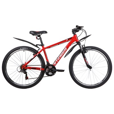 Велосипед 26" Stinger Caiman, 2020, цвет красный, размер 18" - фото 1762115