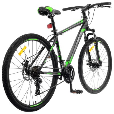 Велосипед 27,5" Stels Navigator-700 MD, F010, цвет черный/зеленый, размер 21" - фото 1762320