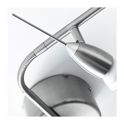 Люстра спот HUSINGE 5x35Вт GU10 никель 160см - фото 1764746