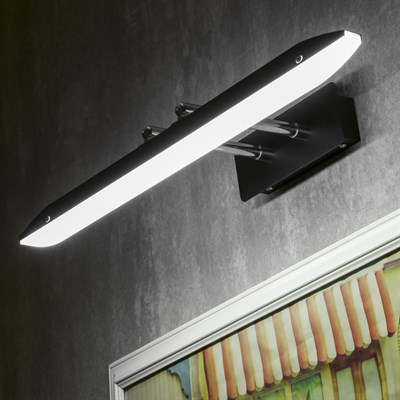 Подсветка для картин и зеркал "Пикассо" LED 12Вт 6000К черный 55х24,5х7 см - фото 1764959