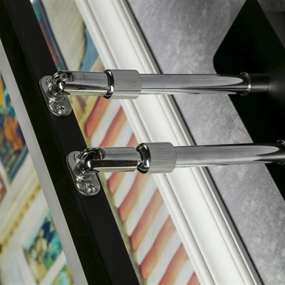 Подсветка для картин и зеркал "Пикассо" LED 12Вт 6000К черный 55х24,5х7 см - фото 1764960