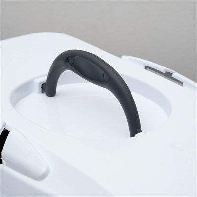 Переноска для животных до 9 кг "Пижон", металлическая дверь, 43 х 29 х 27,5 см, бело-серая - фото 1783702