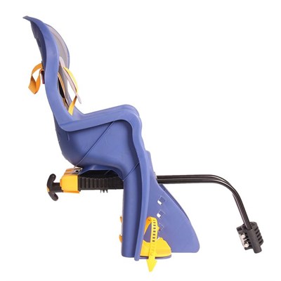 Велокресло заднее BQ-7-4 с регулировкой наклона, крепление на раму, цвет синий - фото 1791690