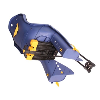 Велокресло заднее BQ-7-4 с регулировкой наклона, крепление на раму, цвет синий - фото 1791691