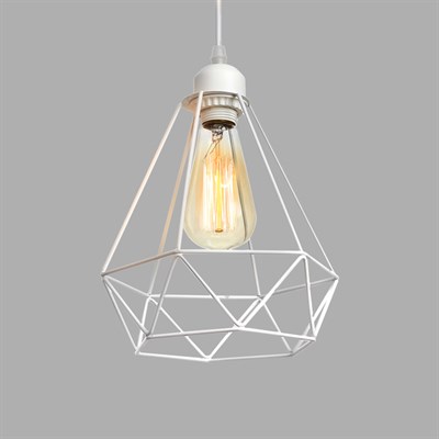 Светильник "Адри" 1х60Вт E27 белый 16х16х100 см. - фото 1793878