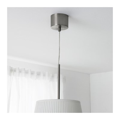 Люстра подвес JANUARI 1x75Вт Е27 хром 180см - фото 1794100