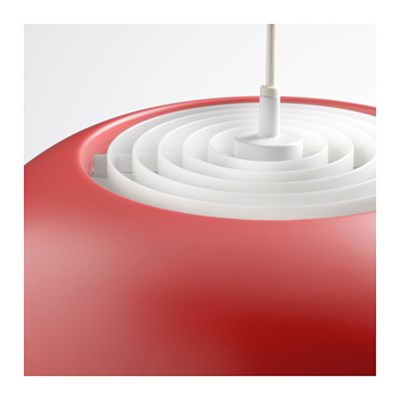 Люстра подвес НИМОНЕ, 8,6Вт, Е27, 3 лампы, 40x40x160 см, красный - фото 1794108