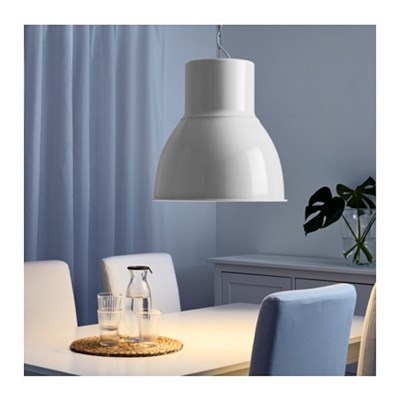 Люстра подвес "ХЕКТАР" 1x60Вт Е27 белый 47x47x150см - фото 1795019