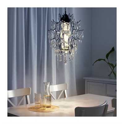 Люстра подвес ORTOFTA 1x7Вт GU10 черный 42x42x140см - фото 1796115