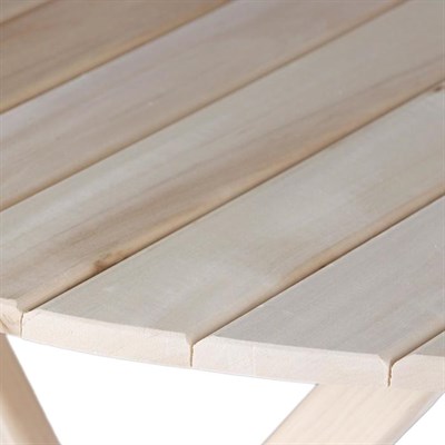 Стол складной, 90×80×75см, из липы, круглый - фото 1822753