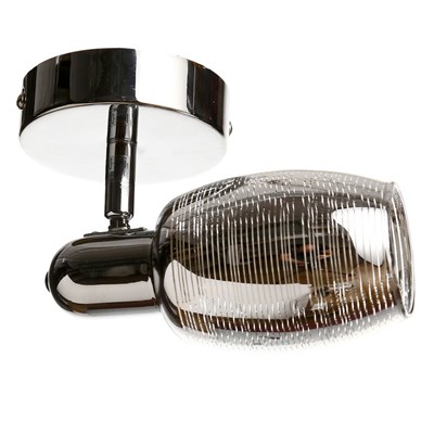 Светильник 03018/1 1х40Вт Е14 хром 18х9х16см - фото 1839312