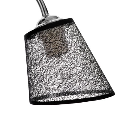 Люстра 49201/2 2хE27 60W Max чёрный/хром - фото 1839351