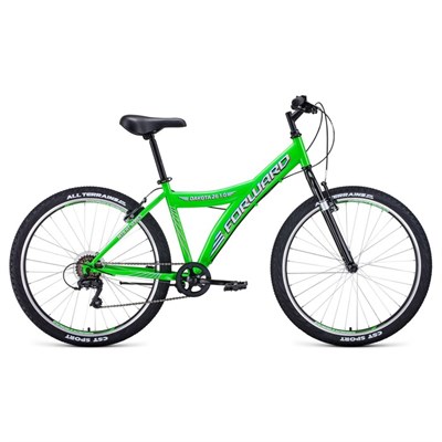 Велосипед 26" Forward Dakota 1.0, 2020, цвет светло-зелёный/белый, размер 16.5" - фото 1999045