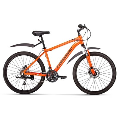 Велосипед 26" Forward Hardi 2.0 disc, 2020, цвет оранжевый, размер 17" - фото 1999055