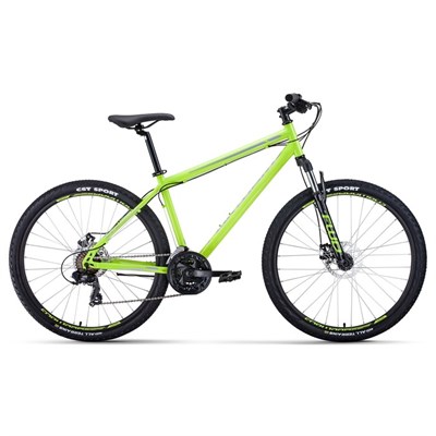 Велосипед 27,5" Forward Sporting 2.0 disc, 2020, цвет светло-зелёный/серый, размер 17" - фото 1999060