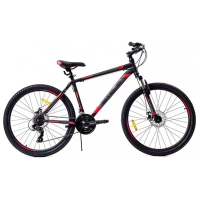 Велосипед 27.5" Stels Navigator-700 MD V020, цвет чёрный/красный, размер 17.5" - фото 1999080