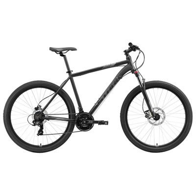 Велосипед 27,5" Stark Hunter 2 HD, 2020, цвет чёрный/серый, размер 18" - фото 1999118