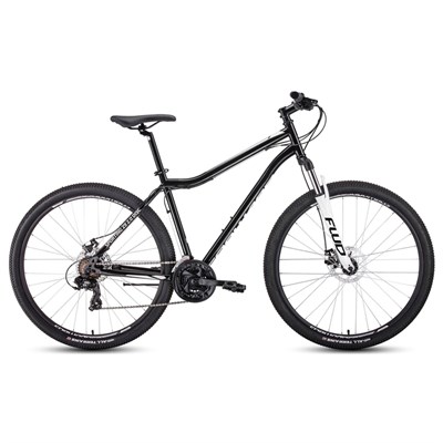 Велосипед 29" Forward Sporting 2.0 disc, 2020, цвет чёрный/белый, размер 21" - фото 1999138