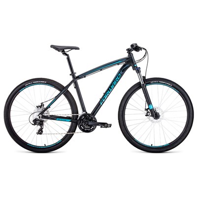 Велосипед 29" Forward Next 2.0 disc, 2020, цвет чёрный/бирюзовый, размер 21" - фото 1999190