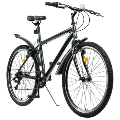 Велосипед 26" Progress модель Crank RUS, цвет темно-зеленый, размер 19" - фото 1999334