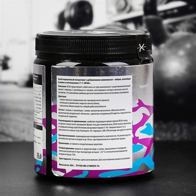 Аминокислоты SportLine BCAA, апельсин, 450 г - фото 1999444