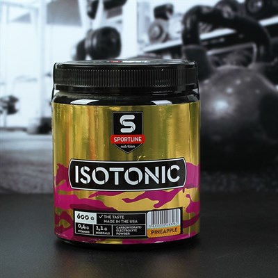 Изотоник SportLine IsoTonic, ананас, 600 г - фото 1999514