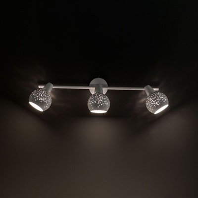 Светильник Деко, 3x60Вт Е14 белый - фото 1999641