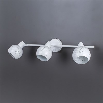 Светильник Деко, 3x60Вт Е14 белый - фото 1999642