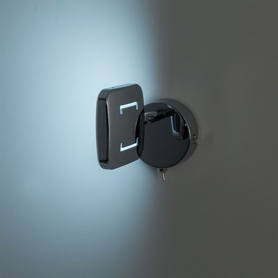 Светильник Квадро, 5Вт LED, 350Lm, 4000K, хром - фото 1999657