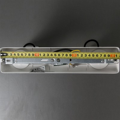 Светильник Норман, 2x50Вт GU10 белый, чёрный - фото 1999713