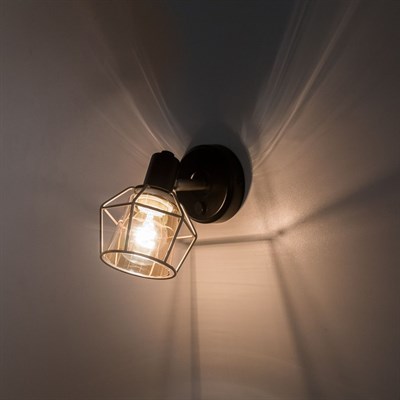 Светильник Таверна, 1x60Вт Е14 чёрный - фото 1999731