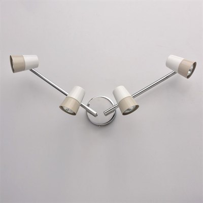 Светильник "Айс", 4x35Вт GU10, цвет хром - фото 1999799