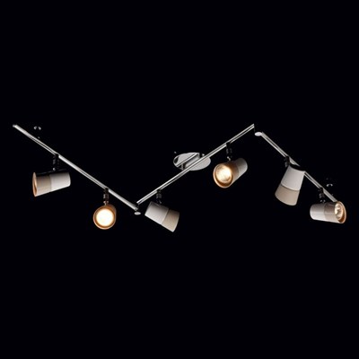 Светильник "Айс", 6x35Вт GU10, цвет хром - фото 1999803