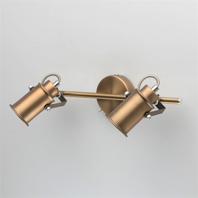 Светильник "Вальтер", 2x35Вт GU10, цвет латунь - фото 1999811