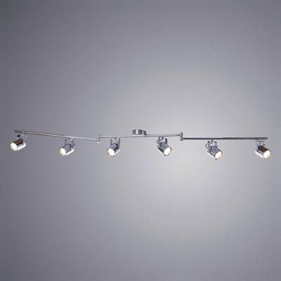 Светильник LENTE, 6x50Вт GU10, хром - фото 1999869