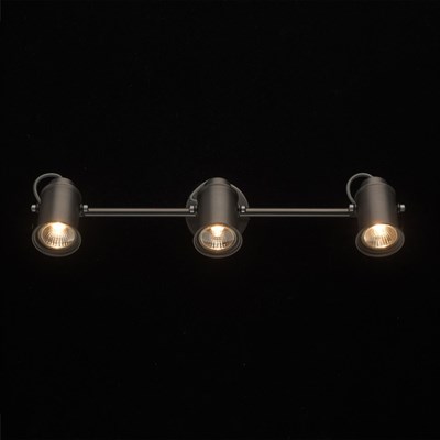 Светильник "Вальтер", 3x35Вт GU10, цвет серебро - фото 1999888