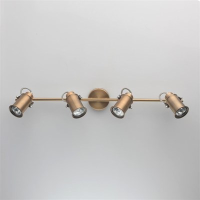 Светильник "Вальтер", 4x35Вт GU10, цвет латунь - фото 1999901