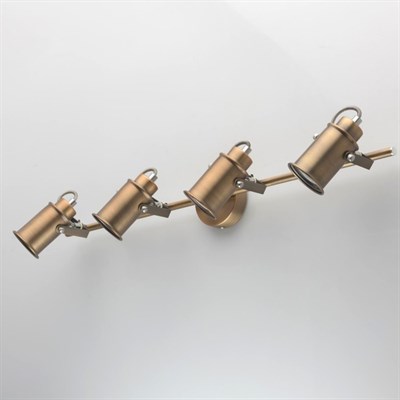 Светильник "Вальтер", 4x35Вт GU10, цвет латунь - фото 1999902