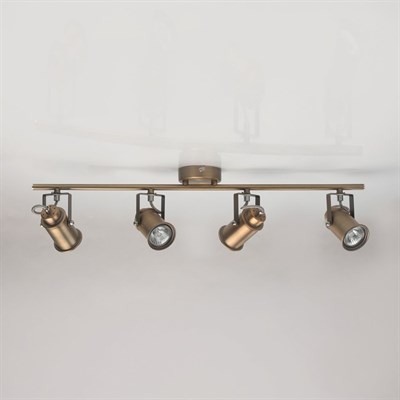 Светильник "Вальтер", 4x35Вт GU10, цвет латунь - фото 1999903