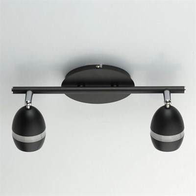 Светильник "Этингер", 2x4Вт LED 3000K 640лм, цвет чёрный - фото 1999907