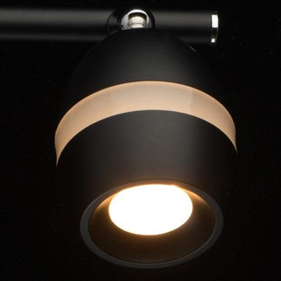 Светильник "Этингер", 2x4Вт LED 3000K 640лм, цвет чёрный - фото 1999910