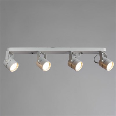 Светильник Lente, 4x50Вт GU10, белый - фото 1999937