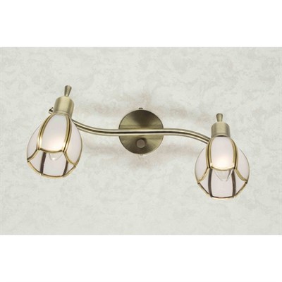 Потолочный светильник CL522621 "Альтен-2" 2x60W E14 бронза 17x33x17 см - фото 2000135