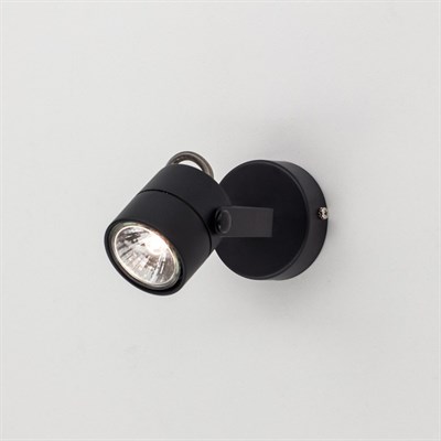 Бра CL525512 "Ринг" 1x50W GU10 черный 8x8x8 см - фото 2000144