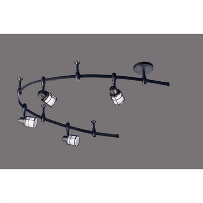 Светильник трек CL563141 "Реймс" 4x60W E14 кофейный 11x200x23,5 см - фото 2000198
