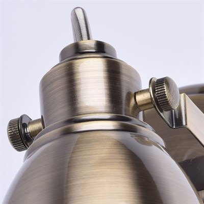 Люстра спот "Ринген" 1x40W E14 античная бронза 15x16x19см - фото 2000208