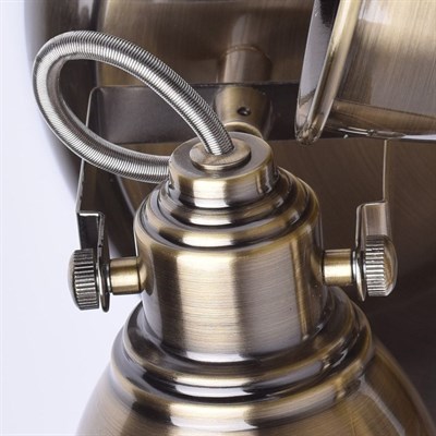 Люстра спот "Ринген" 3x40W E14 античная бронза 33x31x19см - фото 2000216